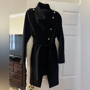 Black coat